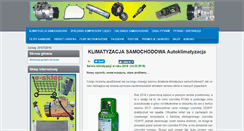 Desktop Screenshot of klimatyzacja-samochodowa.net