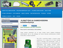 Tablet Screenshot of klimatyzacja-samochodowa.net